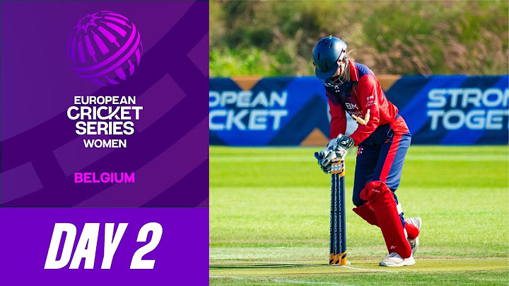 🔴 ECS-W Belgium, 2025 | Day 2 | 13 Jul 2025 | T10 Live Cricket | European Cricket