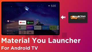 Material You Launcher For Android TV