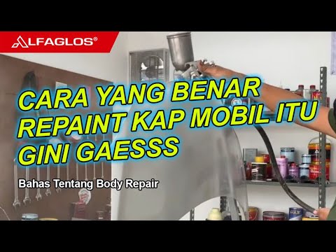 CARA CAT KAP MESIN MOBIL | Alfaglos Indonesia