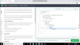SOCK MERCHANT |HACKERRANK PROBLEM SOLVED |ANY DOUBTS POST COMMENT | QUESTION LINK IN DESCRIPTION