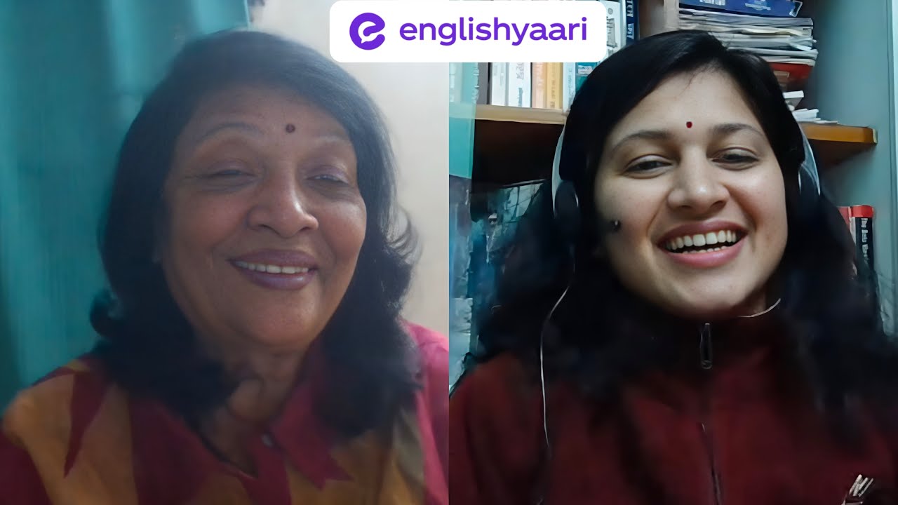 Amazing Chat with Sudha Prabhakar Ma’am ❤️ @EnglishYaari  English Conversations ✅