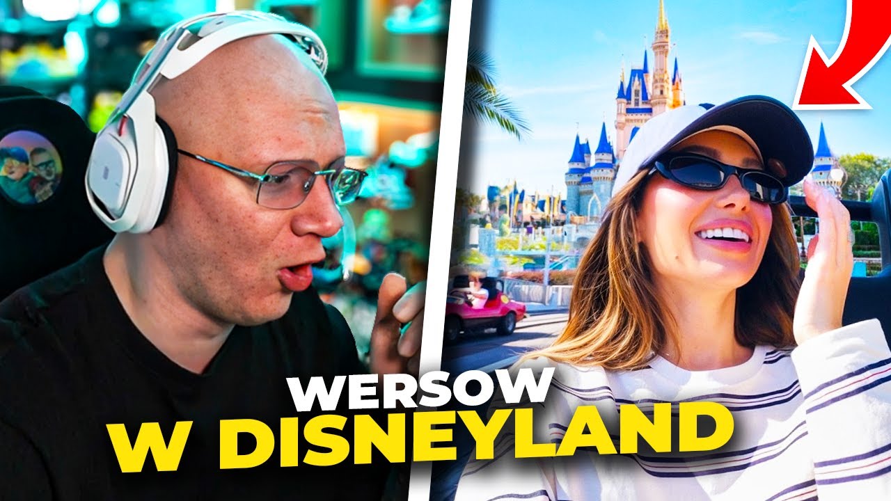 DZINOLD OGLĄDA VLOG WERSOW W DISNEYLANDZIE!