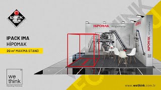 IPACK IMA - HİPOMAK - MAXILIGHT / MAXIMA FUAR STANDI |  FIERA MILANO, ITALY  |  WeThink