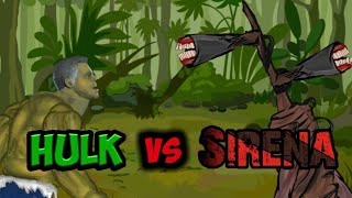 Hulk VS Sirena|Рисуем мультфильм 2