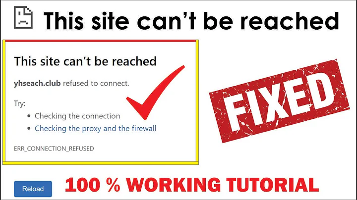 this site can't be reached | checking the connection checking the proxy and the firewall | ittv