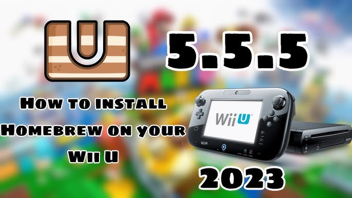 OUTDATED) Wii U 2022 5.5.6 Hacking Guide - Tiramisu - Play games from USB -  YouTube