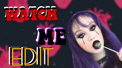 WATCH ME EDIT PicsArt ~ Haley Morales as a goth!