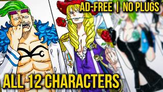 [PT 3 & 4] Drawing One Piece Pirates as the World Government ( ROLE SWAP ) | AD-FREE