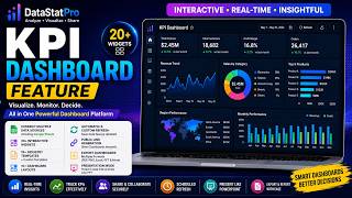 Famous DataStatPro Dashboard Tutorial | Google Sheets, Widgets & Live KPI Analytics Wealth