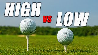 90% of all Golfers Tee up their Ball WRONG!