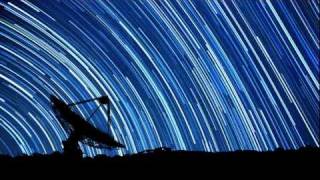 Time Lapse of startrails over The Dish radio telescope HD.mov