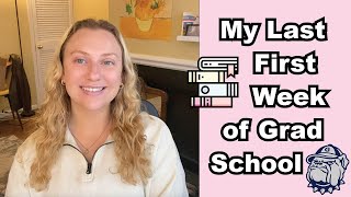 First Week of Block IV as a Georgetown SMP Student | Premed Postbacc Study Vlog