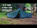 Is it safe to wild camp in ireland