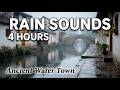 Rain in Ancient Water Town | 4 Hours of Heavy Rain for Sleeping