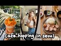 Cafe hopping in seoul forest  apple mango bingsoo teddy bear cafe donkatsu cute shops