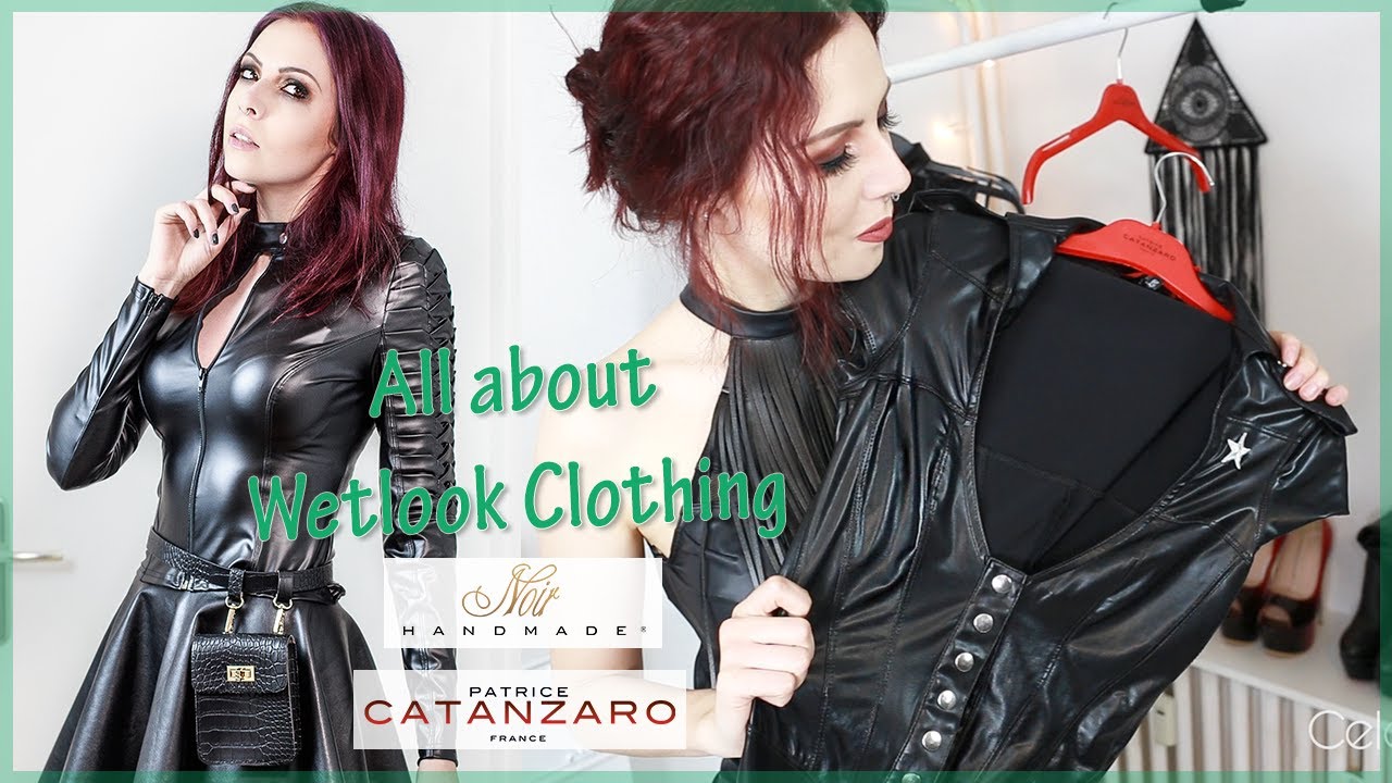 Faux Leather Bodysuit - Black, Patrice Catanzaro