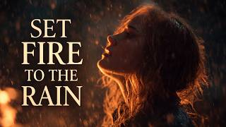 SET FIRE TO THE RAIN – Dark Cinematic Orchestral Rock Cover
