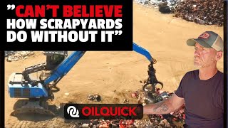 Game Changing Scrap Recycling tool: OilQuick OQC
