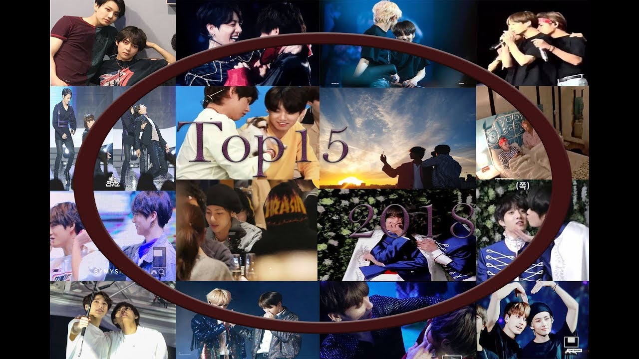 Top 15 unforgettable Taekook moments in 2018 (Vkook kookv moments)
