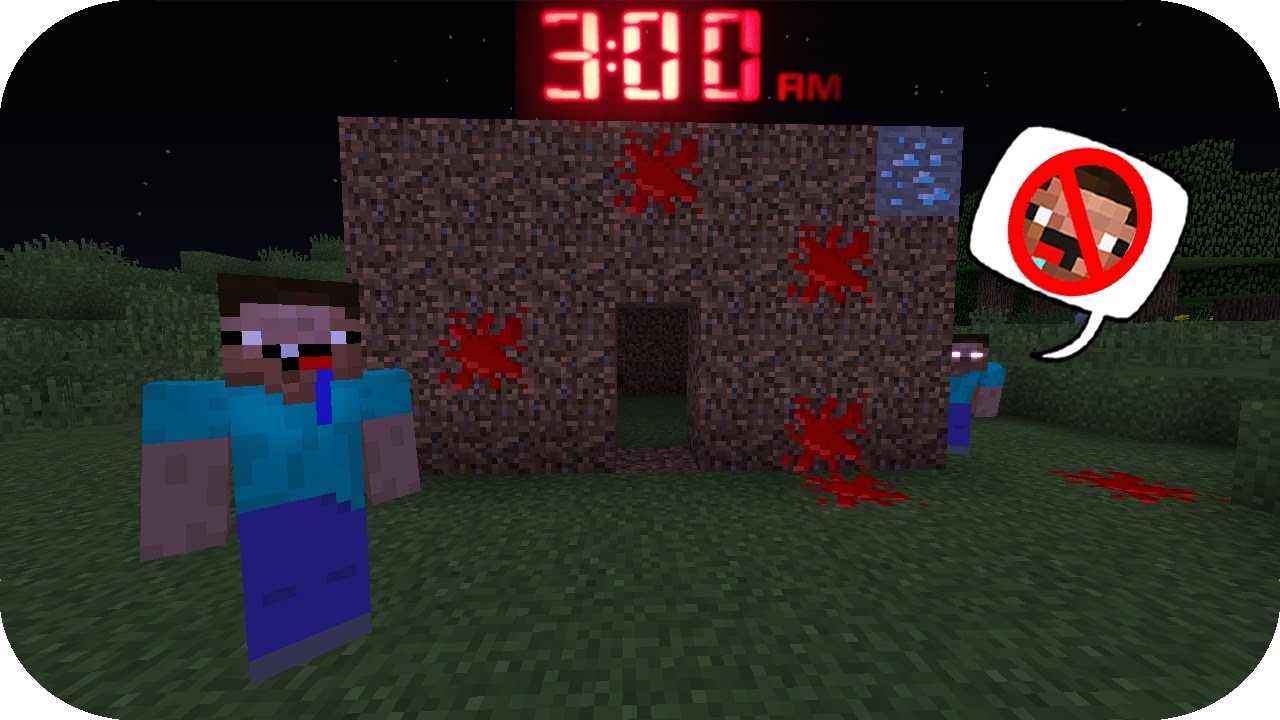 NOOB JUEGA A LAS 3:00 AM MIRA LO QUE PASO! MINECRAFT TROLL 