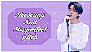 Compilation of "Heeseung and his Perfect Pitch" part 1