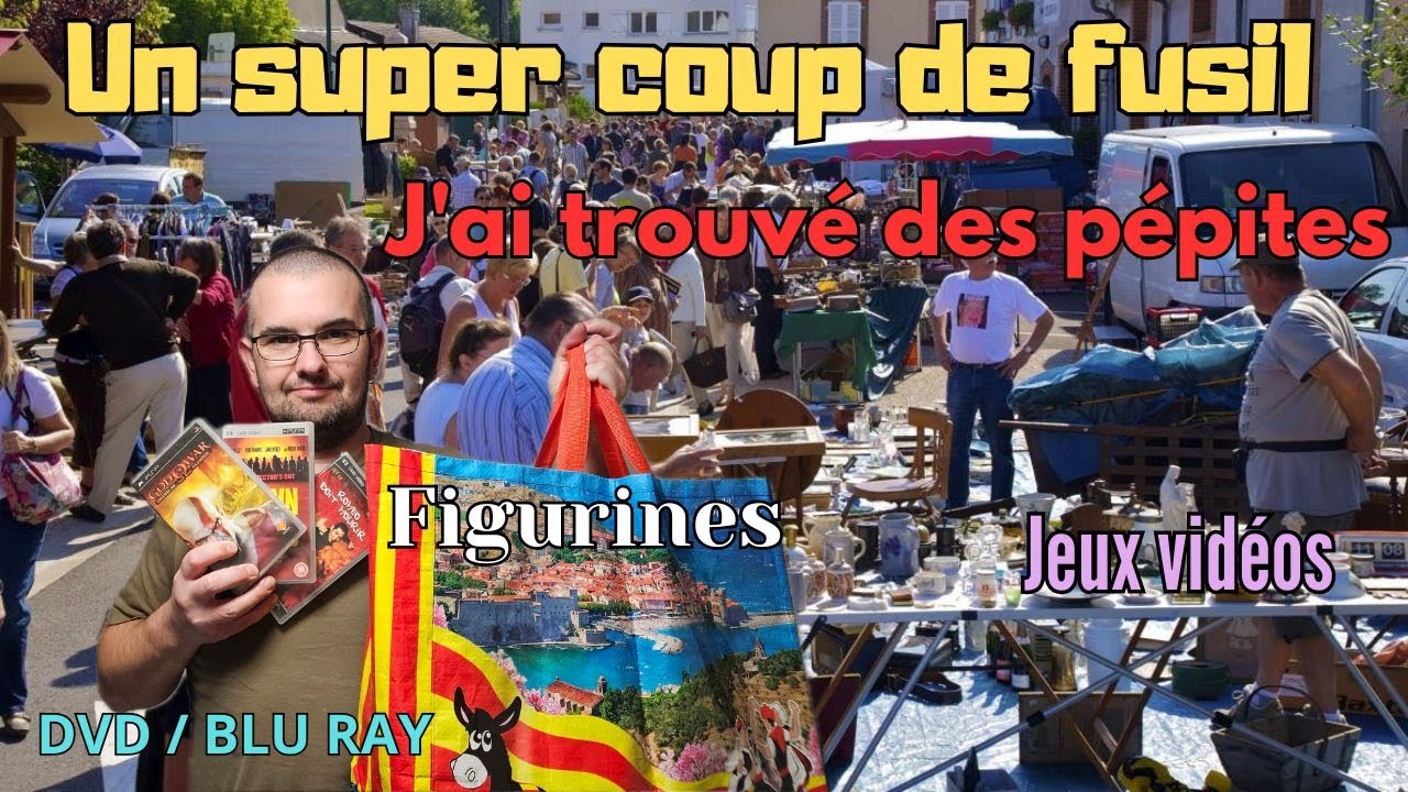 Retour de vide greniers live , jai trouvé des pépites en JV #12 2025