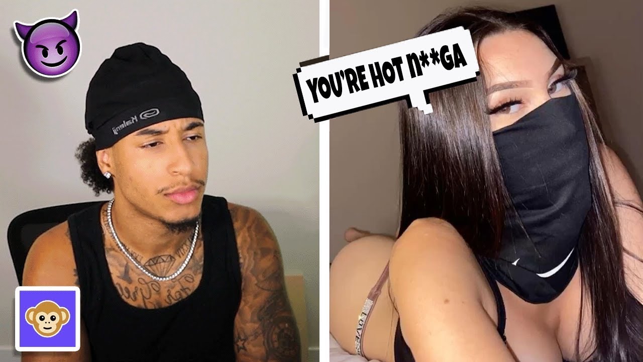 R@CIST GIRL WANTED ME... (MONKEY APP)