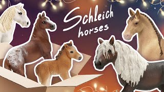 Очередная распаковка лошадей Schleich!
