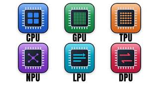 Every AI Chip Explained in 10 Minutes: CPU, GPU, TPU, NPU, LPU, DPU