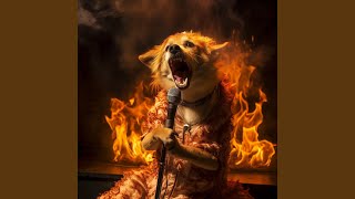 Dog Flame Calm