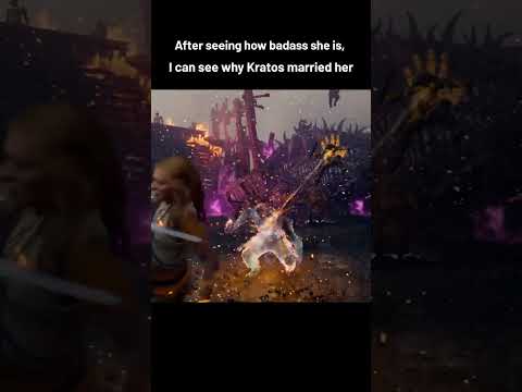 Holy mother of GOD 🫡#godofwar #god #mother #giant  #laufey