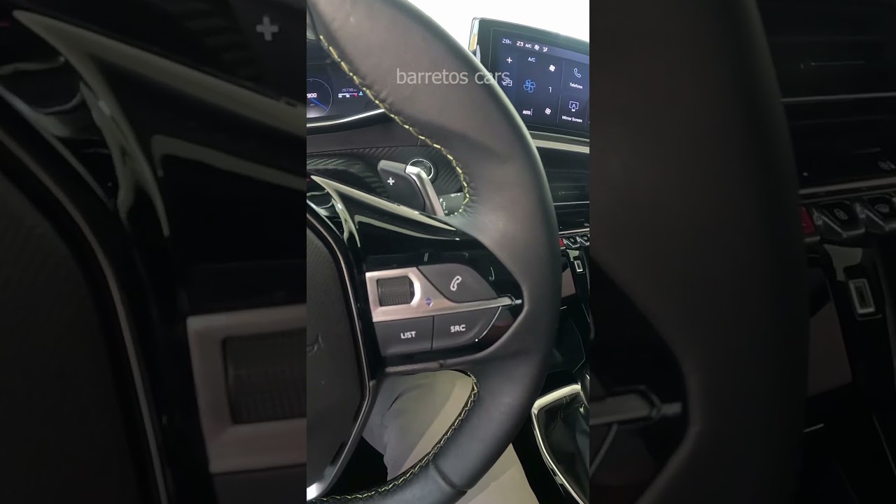 PADDLE SHIFT E FAROL AUTOMÁTICO NO PEUGEOT 2008