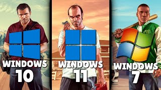 Windows (11 vs 10 vs 7) | GTA V screenshot 3