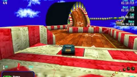 Re-Volt Custom Track Crazy Lego by GO_AWAY ,8 Lap Race