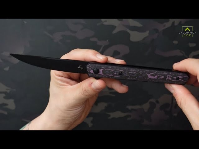 Boker Kwaiken Air & Air Mini Fat Carbon Purple Rain Folding Knife – Kaviso