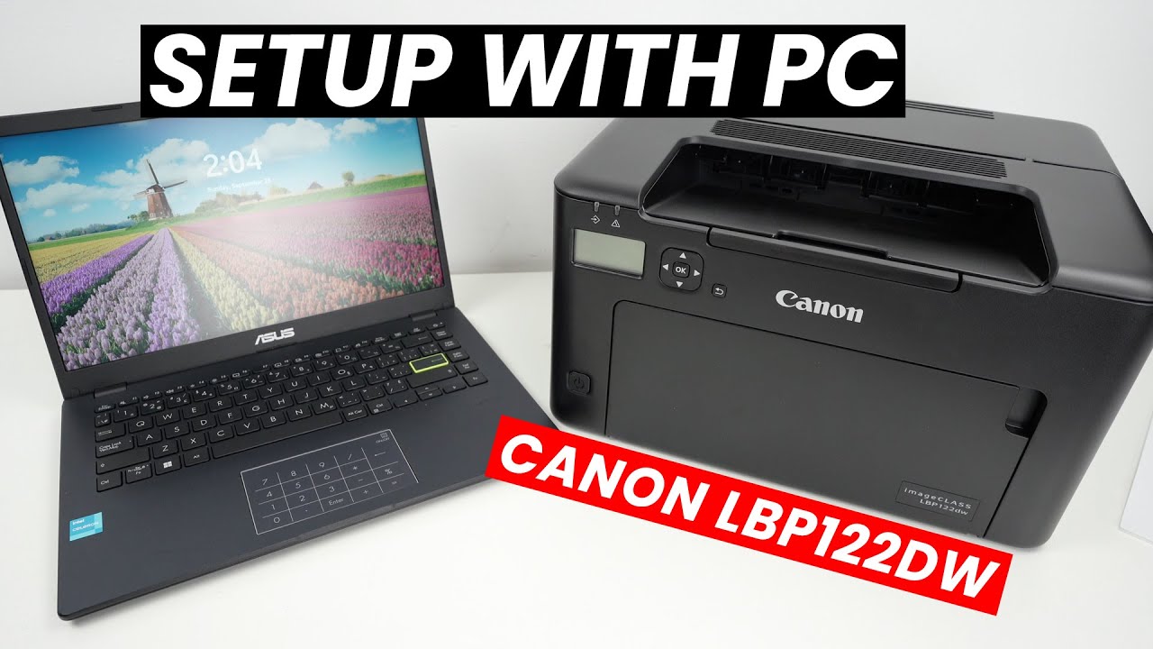 Canon LBP122dw: как настроить Wi-Fi на компьютере с ОС Windows