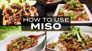 How to Use MISO vol.1 | Tasty Meaty Recipes with MISO! 英語で料理