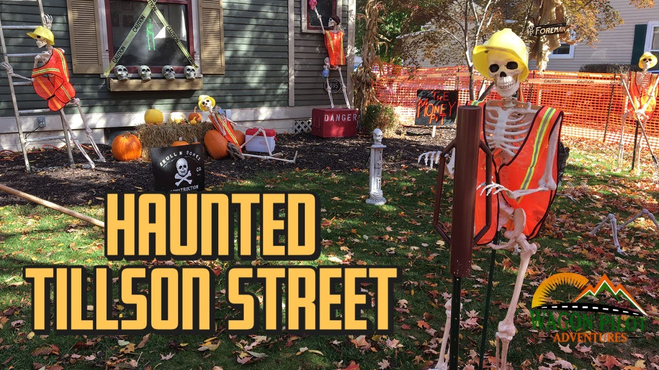 2020 Annual Terror on Tillson Street Halloween Decorations in Romeo