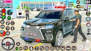 Police Inspector Prado SUV Chasing Criminals Cars Simulator - Android Gameplay. screenshot 5