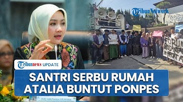 Detik-detik Forum Santri Serbu Rumah Atalia Istri Ridwan Kamil gegara Komentari Bantuan Al Khoziny