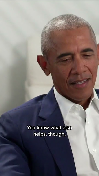 Former President Obama opens up about his relationship with Michelle Obama #shorts