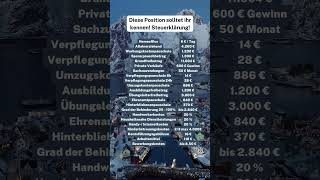 Tipps Für Die Steuererklärung