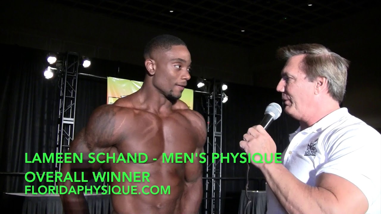 2017 Florida State Men's Physique Winner Lameen Schand YouTube