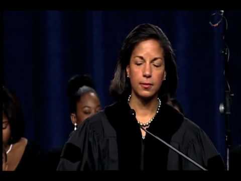 Ambassador Susan Rice at 2010 Commencement 2/3