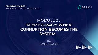Module 2 — Kleptocracy