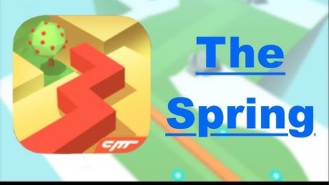 Dancing Line - the Spring - with road guides