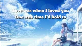 [Nightcore] My heart Will Go on with Lyrics