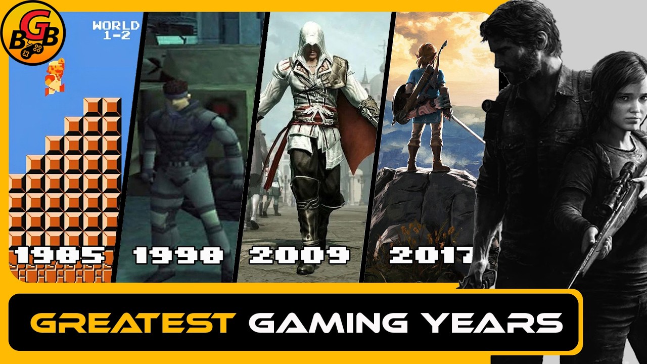 The Greatest Years in Gaming History - YouTube