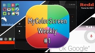 Icon Packs, CM Themes & OK Google - MyColorScreen Weekly #1 screenshot 2