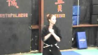 Jennifer's Black Belt Test